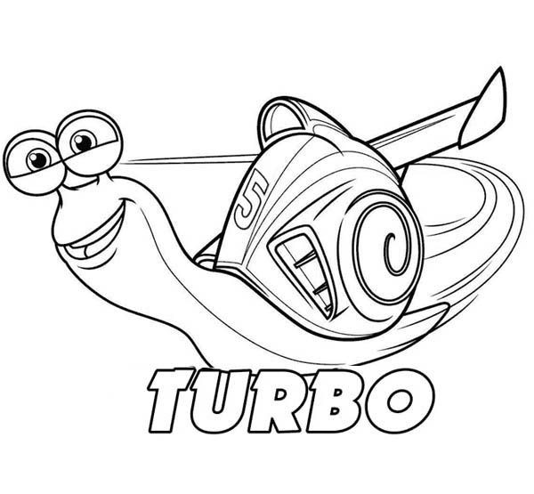 Turbo Coloring Pages
 Turbo The Snail Coloring Pages Coloring Pages