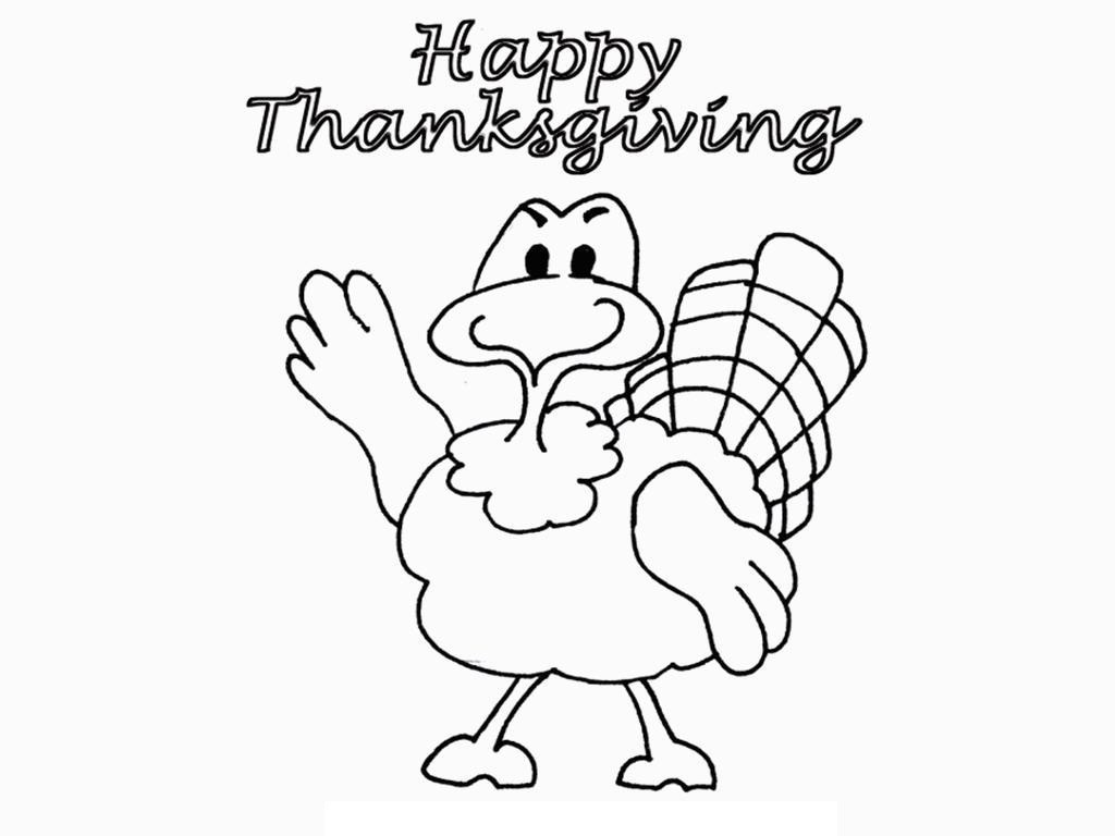 Turkey Coloring Pages Printable
 Free Printable Thanksgiving Coloring Pages For Kids