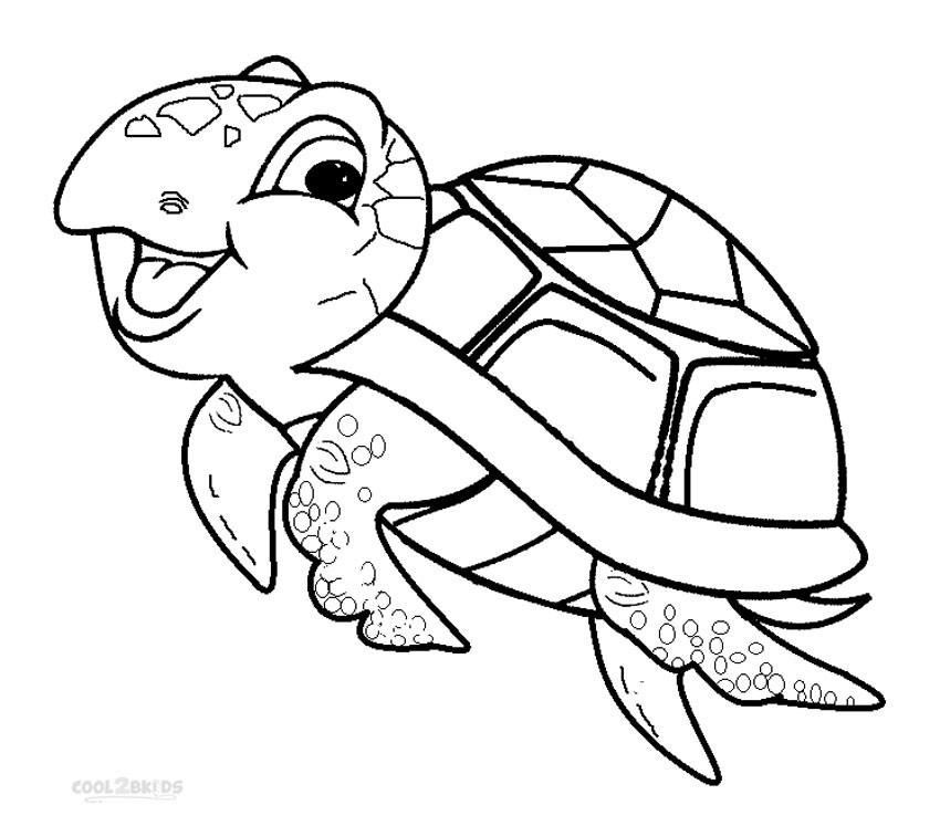Turtle Coloring Books
 Printable Sea Turtle Coloring Pages For Kids