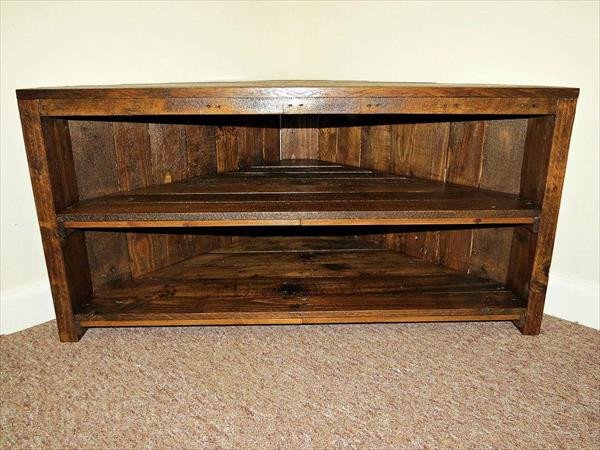 Tv Stand Plans DIY
 Handmade Pallet Sectional TV Stand