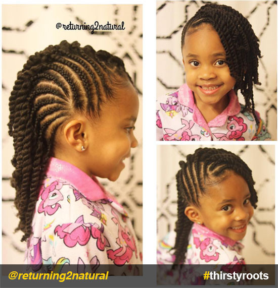 Twist Hairstyles For Little Girl
 20 Cute Natural Hairstyles for Little Girls