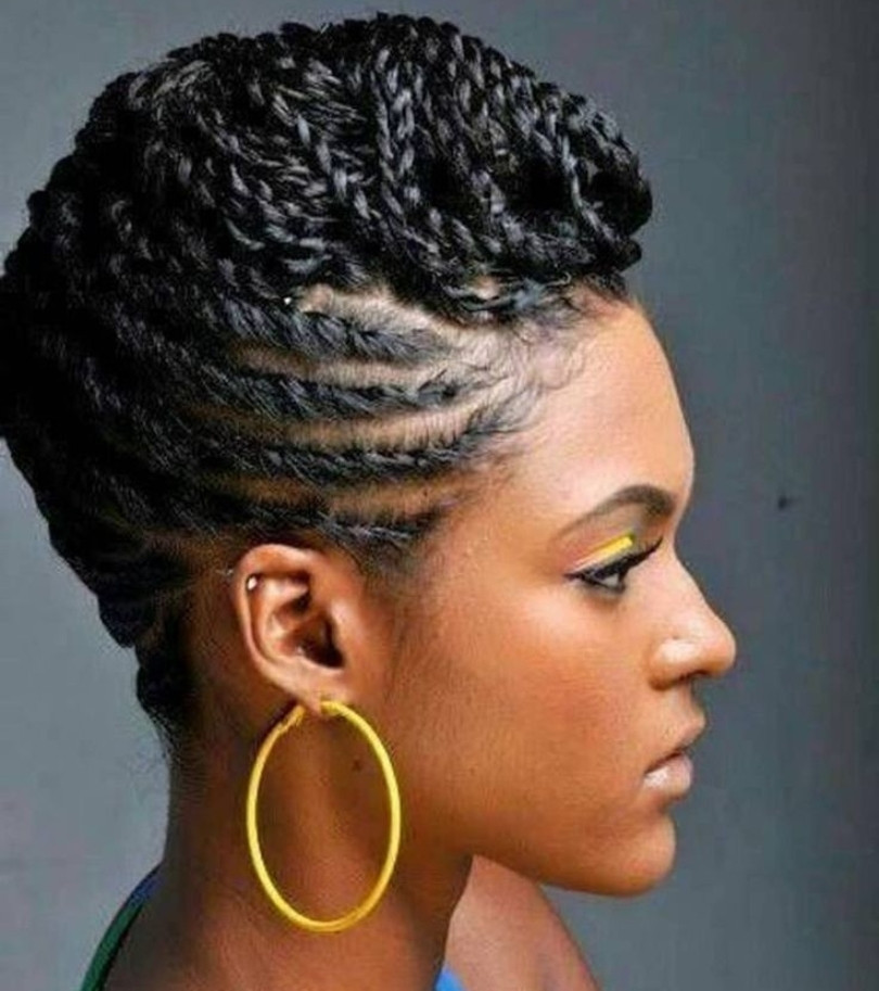 Twisted Updo Hairstyle
 15 Updo Hairstyles for Black Women Who Love Style
