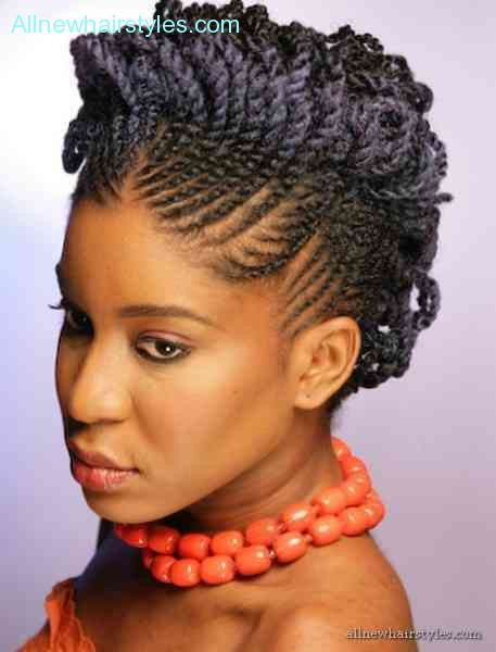 Twisted Updo Hairstyle
 Braided updos for black women AllNewHairStyles