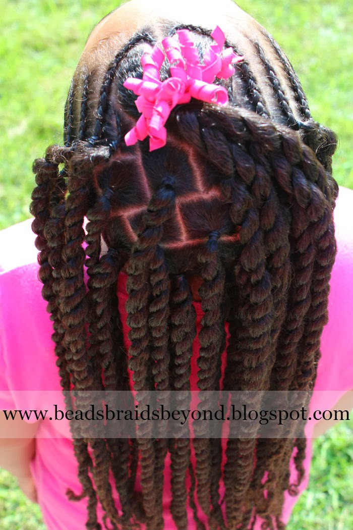 Twists Hairstyles For Little Girls
 Beads Braids and Beyond Cornrows Twists & Hearts Oh My