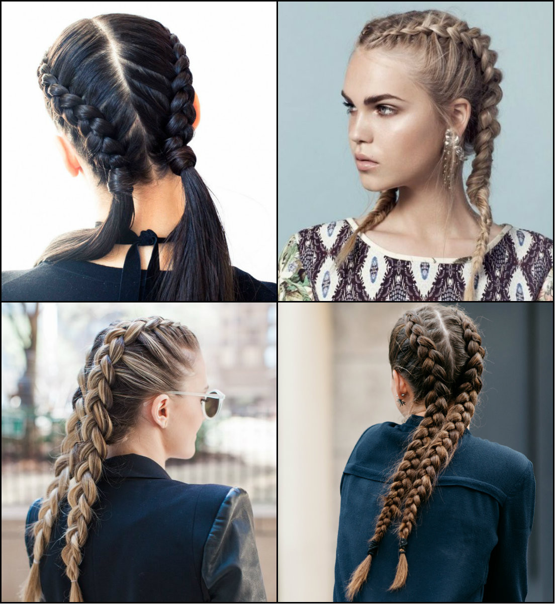 Two Braided Hairstyles
 Volitionale Doppel Zöpfe Frisuren Zu Wagen Anders Aussehen