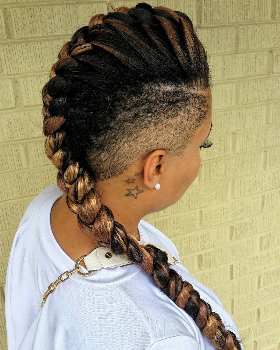 Two Braided Hairstyles
 Mohawk Braids 12 Braided Mohawk Hairstyles that Get Attention