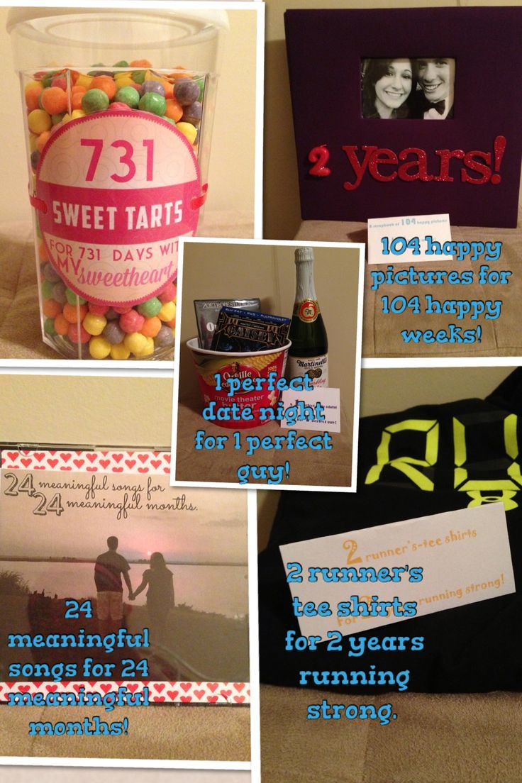 Two Year Anniversary Gift Ideas
 Gift Ideas for Boyfriend Gift Ideas For Boyfriend 1 Year