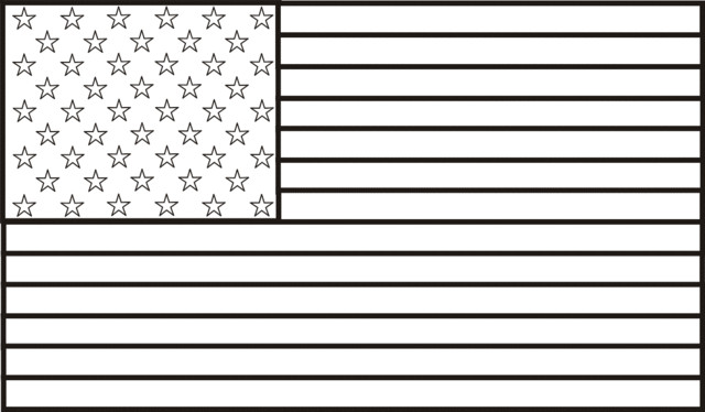U.S.Flag Coloring Pages
 American Flag Coloring Page PINTEREST American Flag