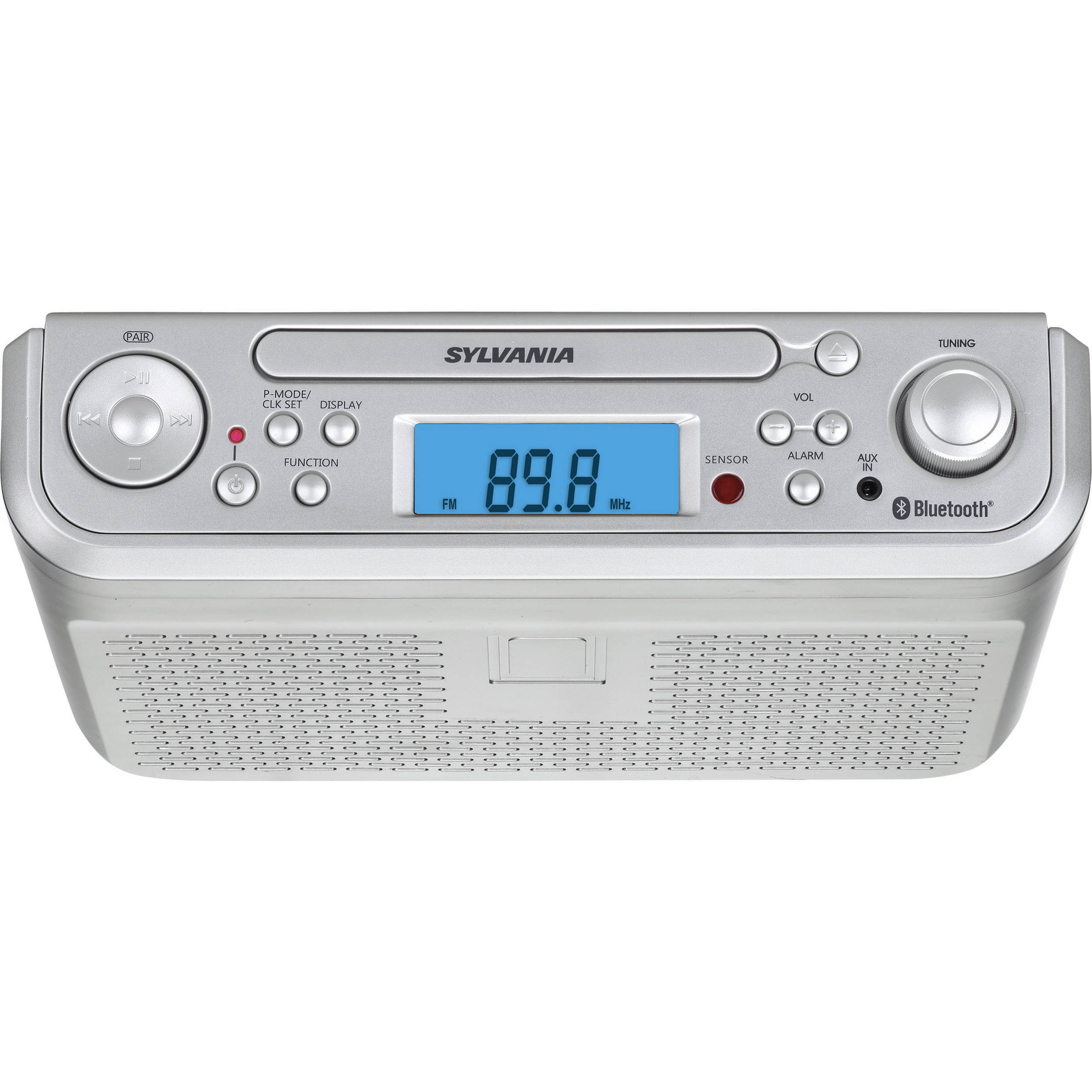 Best ideas about Under Cabinet Cd Player
. Save or Pin Sylvania SKCR2713 Bluetooth Under Cabinet CD Clock Radio Now.