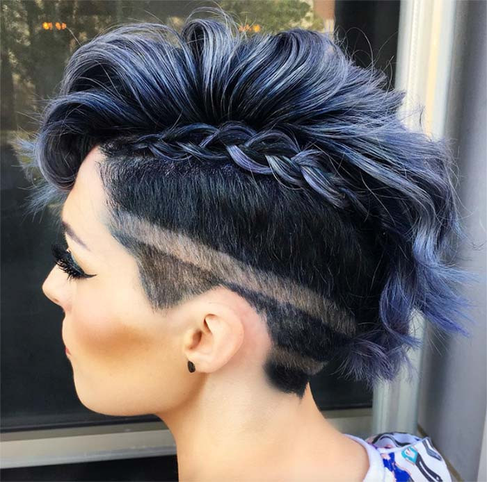 Undercut Hairstyle Girl
 51 Edgy and Rad Short Undercut Hairstyles for Women Glowsly