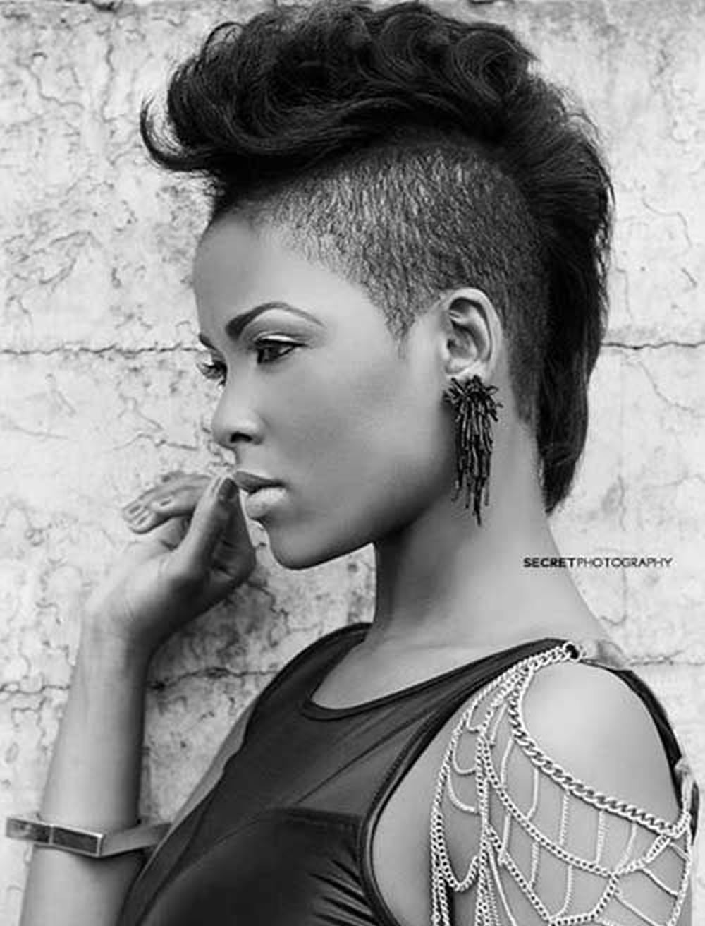 Undercut Hairstyles For Black Women
 Undercut Short Hairstyles for Black Women & Which e