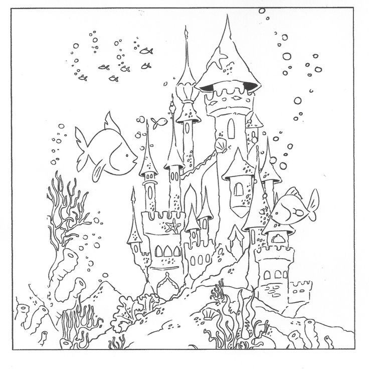 Underwater Coloring Book Pages
 Underwater Coloring Pages Coloring Home