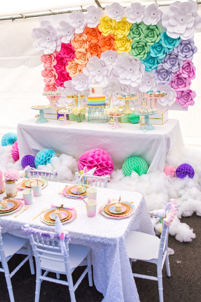 Best ideas about Unicorn Birthday Decorations
. Save or Pin Kara s Party Ideas Magical Unicorn Birthday Party Now.