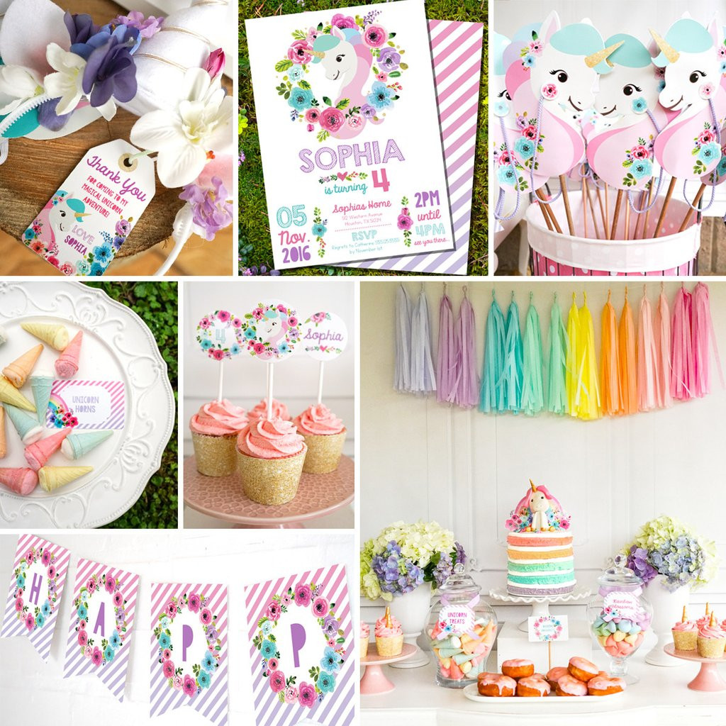 Best ideas about Unicorn Birthday Decorations
. Save or Pin Unicorn Birthday Party Decorations Now.