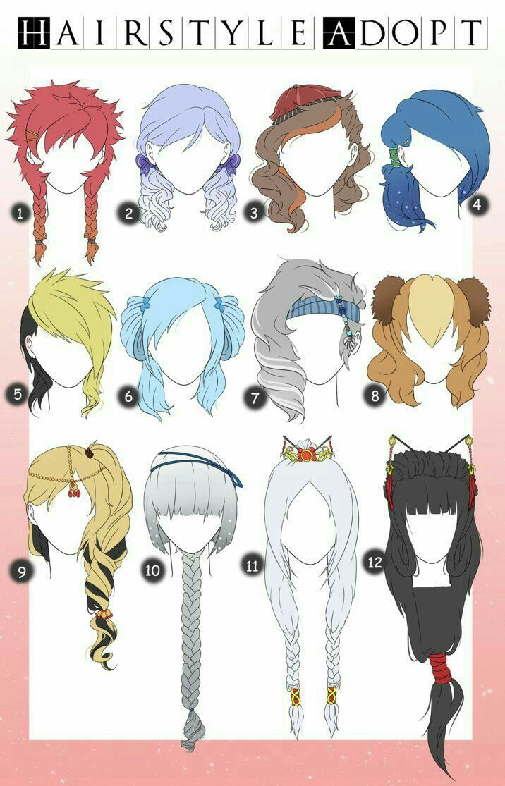 Unique Anime Hairstyles
 Best 25 Anime hairstyles ideas on Pinterest