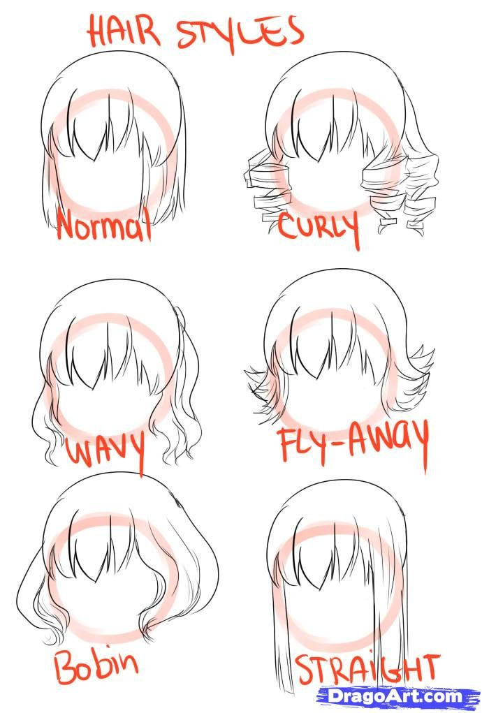 Unique Anime Hairstyles
 Cute Anime Hairstyles For Short Hair