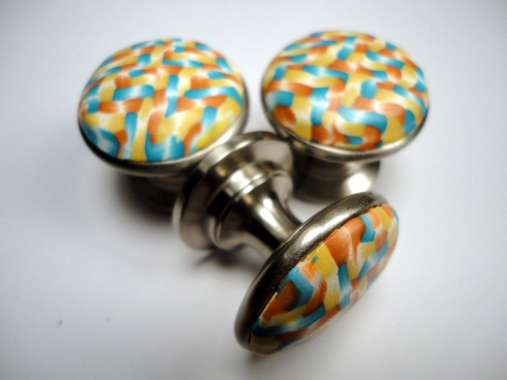 Best ideas about Unique Cabinet Knobs
. Save or Pin Polymer Clay Cabinet Knobs 6 unique handmade decorative metal Now.