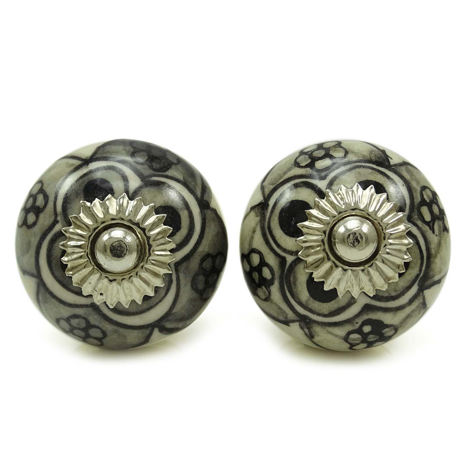 Best ideas about Unique Cabinet Knobs
. Save or Pin White Ceramic Knobs Floral Round Shape Hand Painted Unique Now.