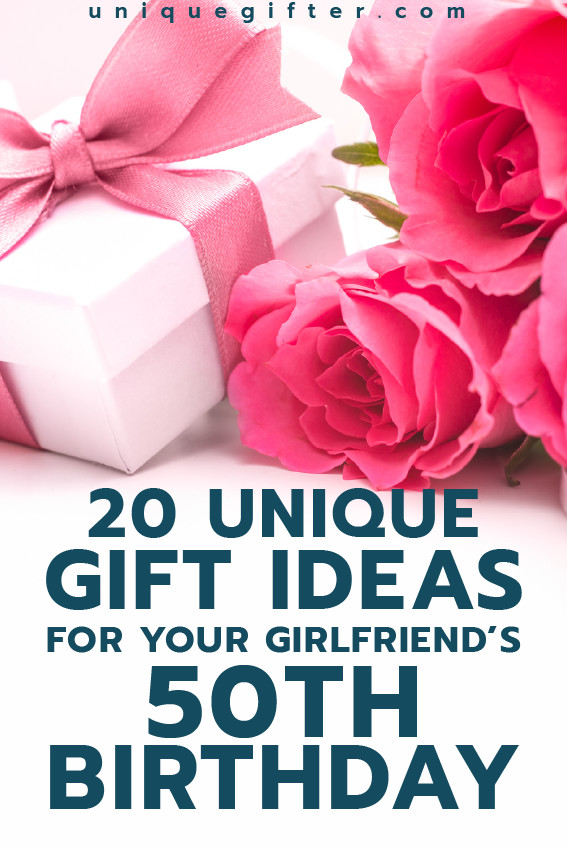 Best ideas about Unique Gift Ideas For Girlfriends
. Save or Pin Gift Ideas for your Girlfriend s 50th Birthday Now.