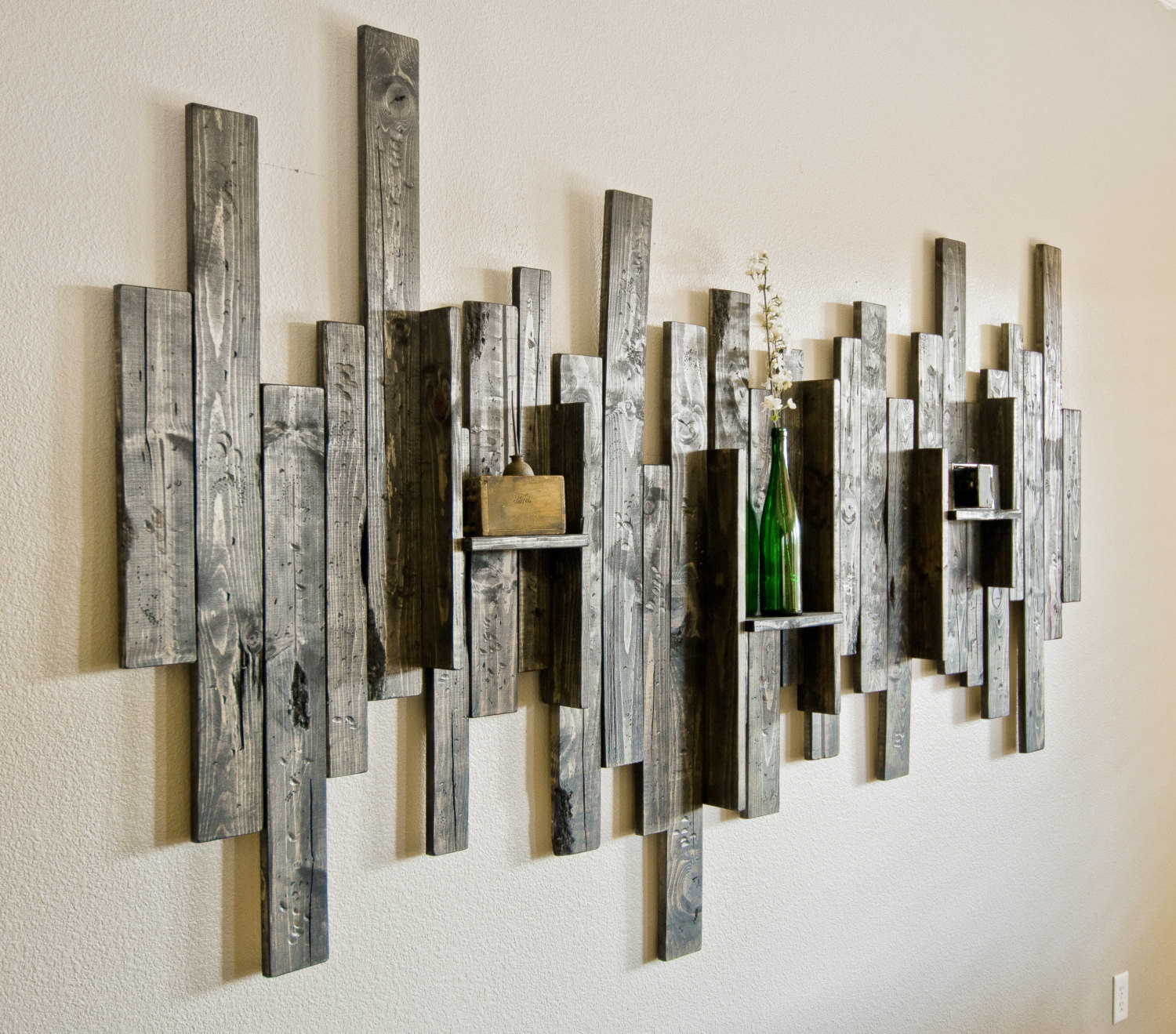 Best ideas about Unique Wall Art
. Save or Pin Rustic Display Shelf Decorative Wall Art Now.