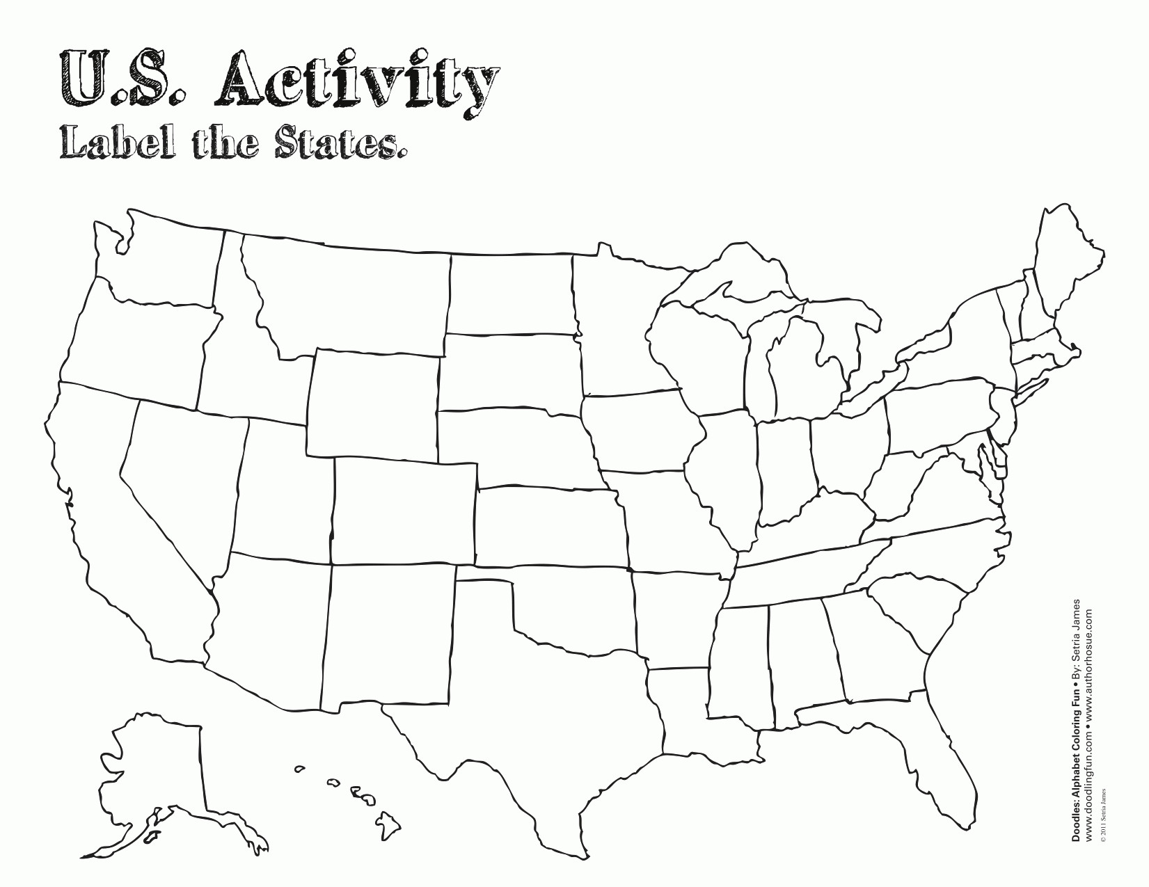 United States Coloring Pages
 Coloring Page United States Map Coloring Home