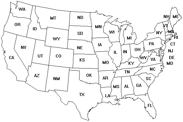 United States Map Coloring Pages
 Maps United States Map Printout