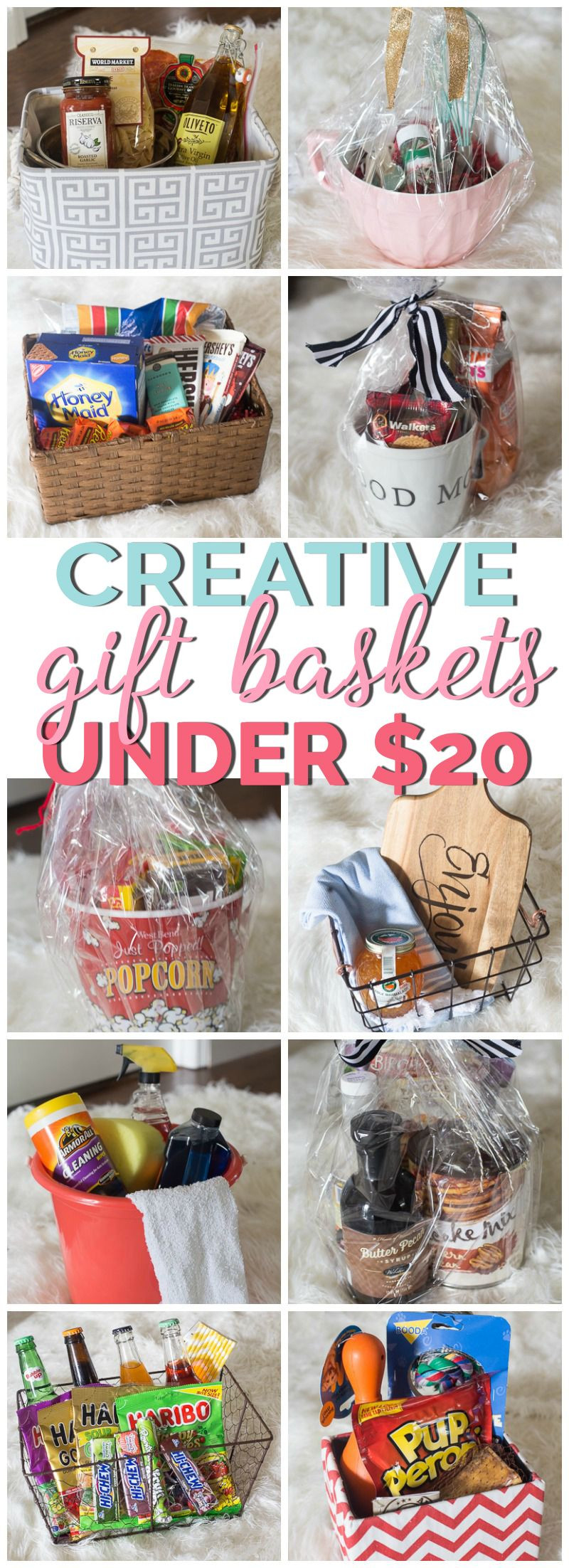 Unusual Gift Ideas
 Creative Gift Basket Ideas Under $20 Pinterest