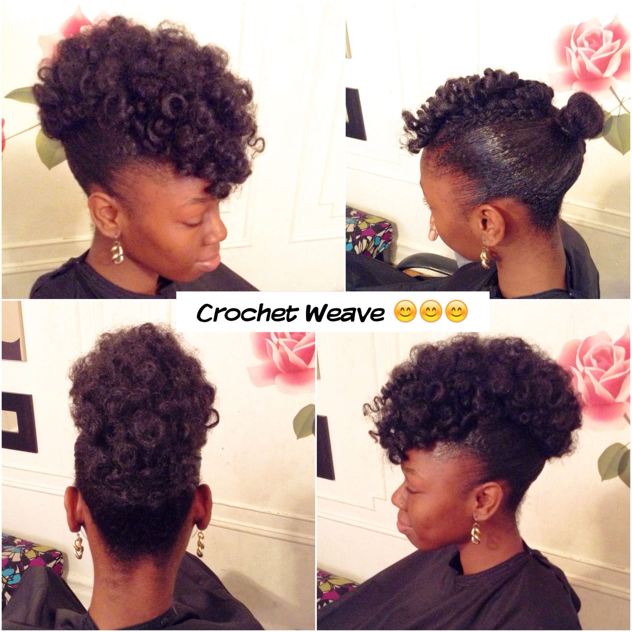 Updo Crochet Hairstyles
 crochet weave updo hairstyle –