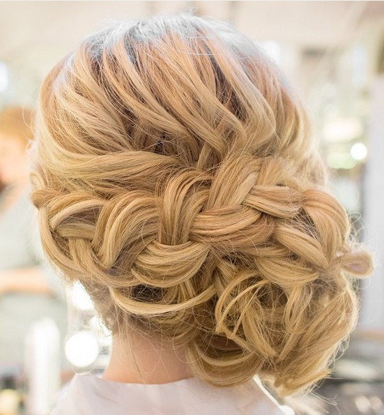 Updo Hairstyles For Shoulder Length Hair
 35 Romantic Wedding Updos for Medium Hair – Wedding