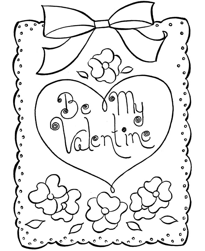 Valentine Coloring Book Pages
 Valentine Coloring Pages Best Coloring Pages For Kids