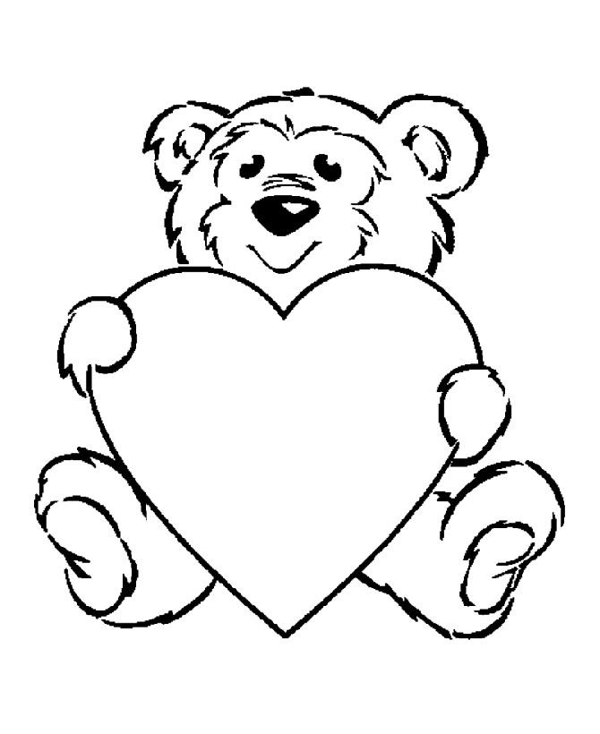 Valentine Coloring Book Pages
 Free Printable Valentine Coloring Pages For Kids