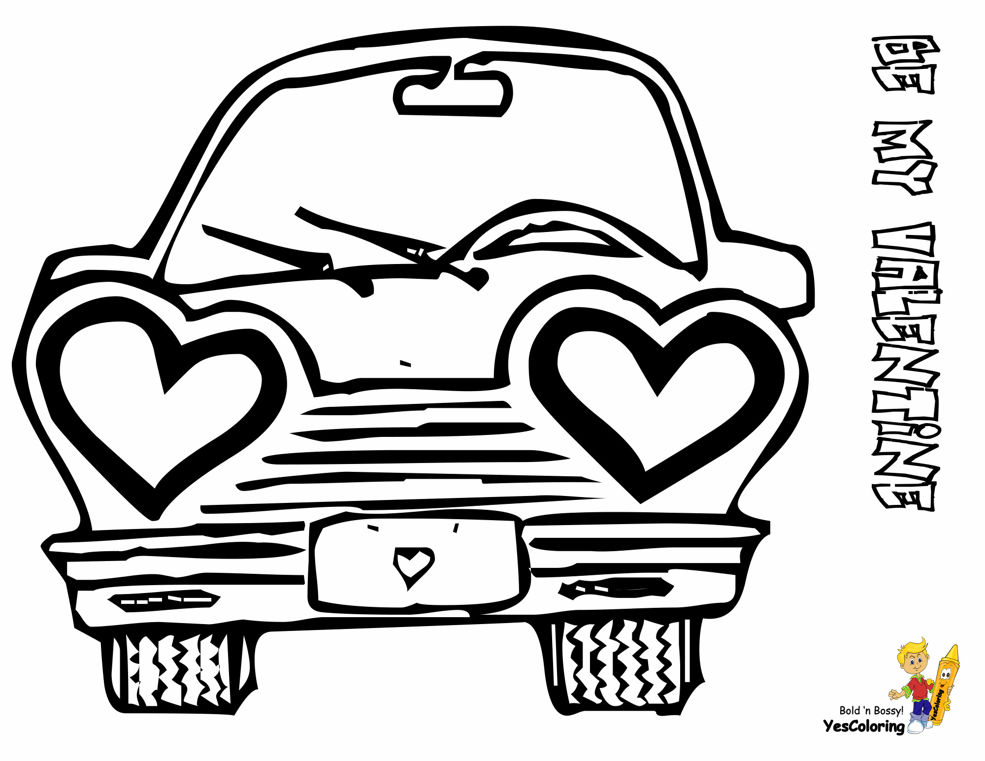 Valentine Coloring Sheets For Boys
 Funny Valentine Coloring Pages Kids Valentines