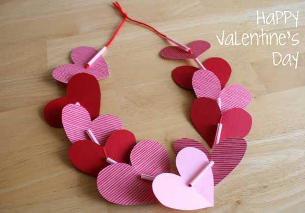 Best ideas about Valentine Crafts For Preschoolers To Make
. Save or Pin Preschool Crafts for Kids Valentine s Day Heart Necklace Now.