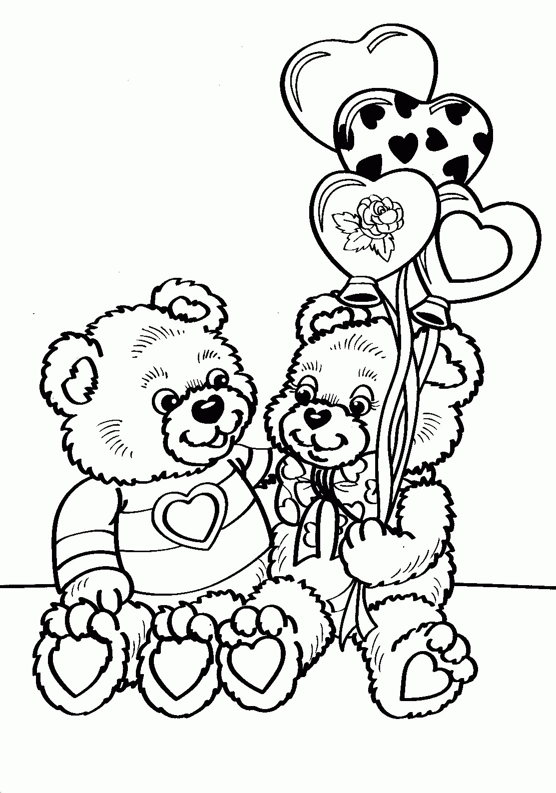 Valentine Day Coloring Pages
 Free Printable Valentine Coloring Pages For Kids