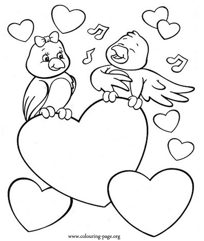 Valentine Day Coloring Pages
 Disney Valentine Day Coloring Pages AZ Coloring Pages