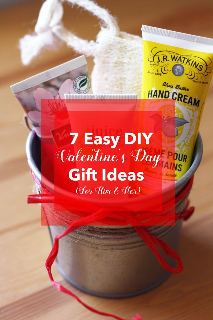 Valentine Day Gift Ideas For Him
 7 Easy DIY Valentine’s Day Gift Ideas For Him & Her