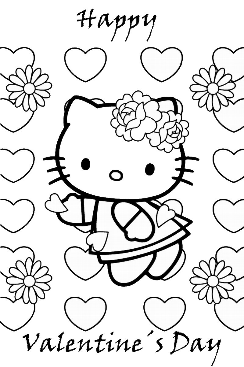 Valentine Free Coloring Sheets
 Valentine’s Day Coloring Pages