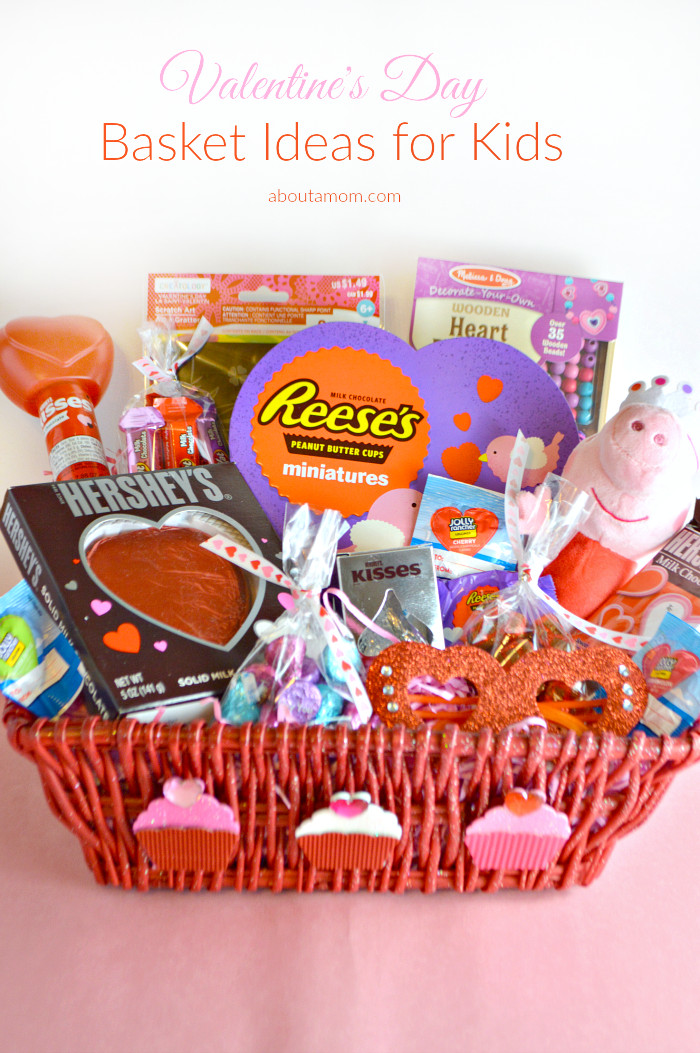 Valentine Gift Ideas For Child
 Valentine s Day Basket Ideas for Kids About A Mom