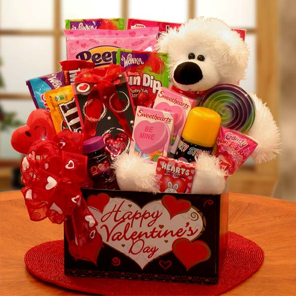 Valentine Gift Ideas For Child
 Kids Bear Hugs Valentine s Day Gift Basket at Gift Baskets ETC