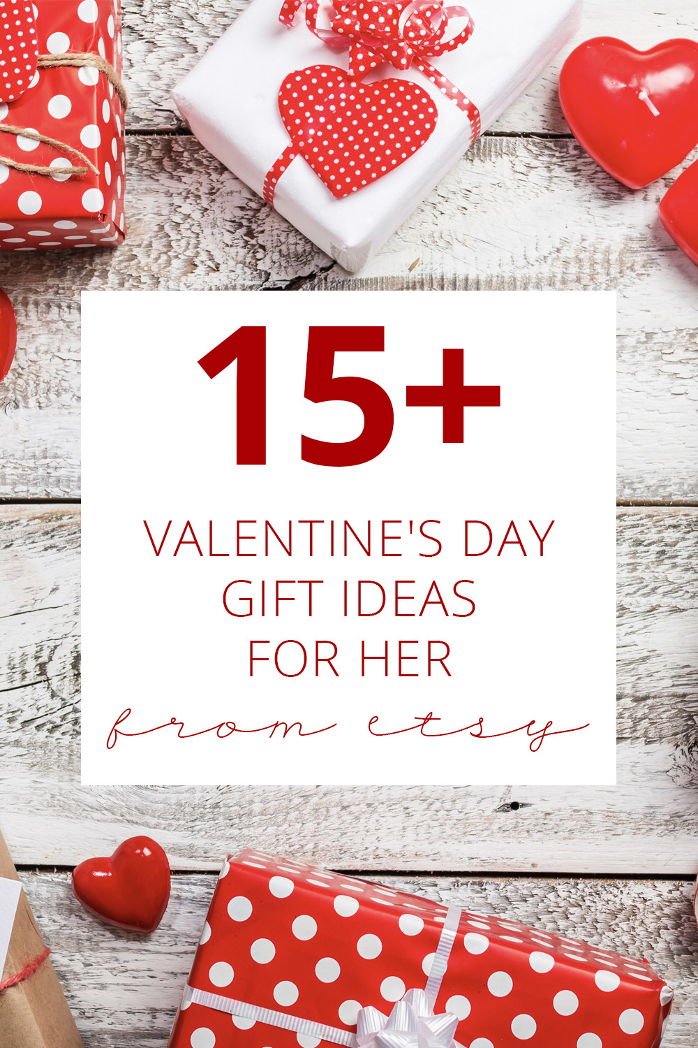 Best ideas about Valentine Gift Ideas For Her
. Save or Pin 15 Valentine s Day Gift Ideas for Her From Etsy Now.