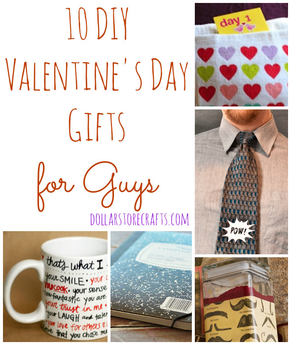 Valentine Gift Ideas For Husbands
 10 DIY Valentine s Day Gifts for Guys Dollar Store Crafts