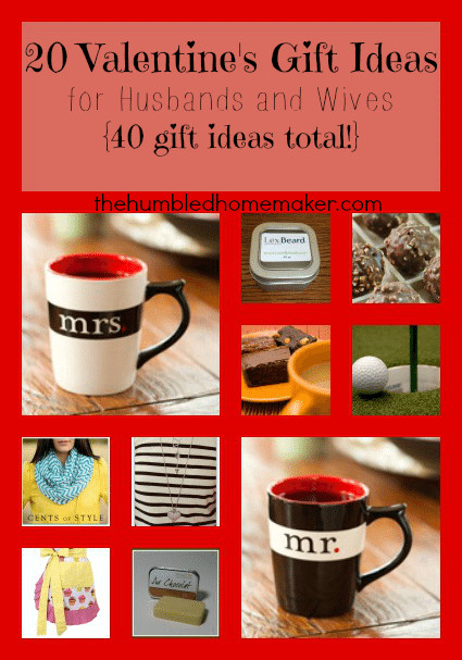 Valentine Gift Ideas For Husbands
 20 Valentine s Day Gift Ideas for Husbands and Wives 40