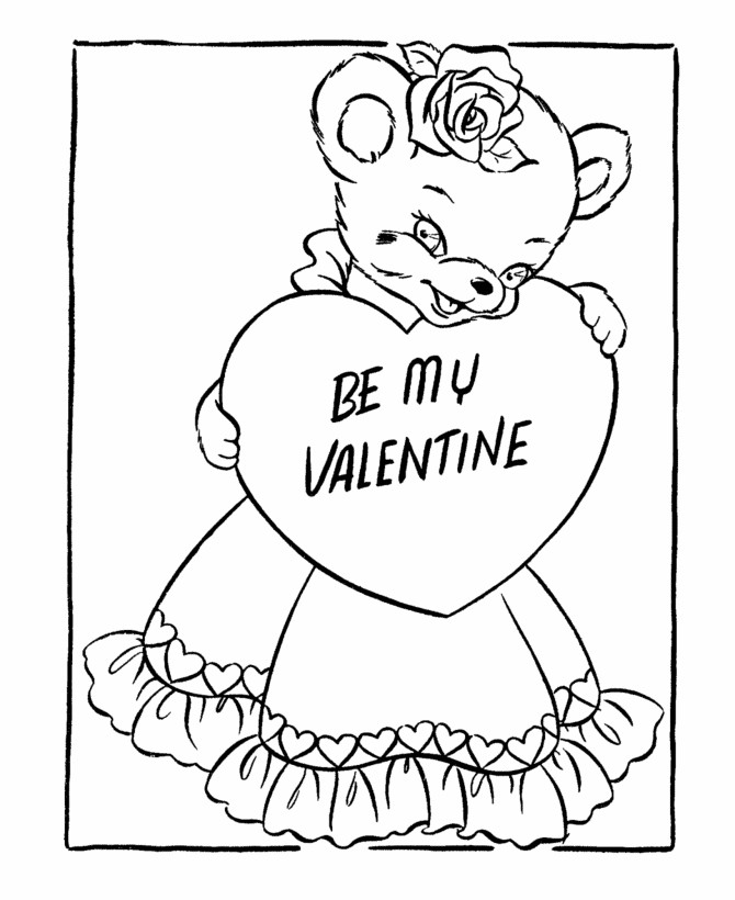 Valentine'S Day Coloring Pages For Kids
 Valentines Day Coloring Pages Best Coloring Pages For Kids