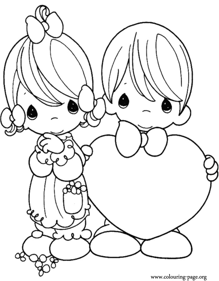 Valentines Coloring Coloring Pages For Boys
 Valentine s Day Kids on Valentine s Day coloring page