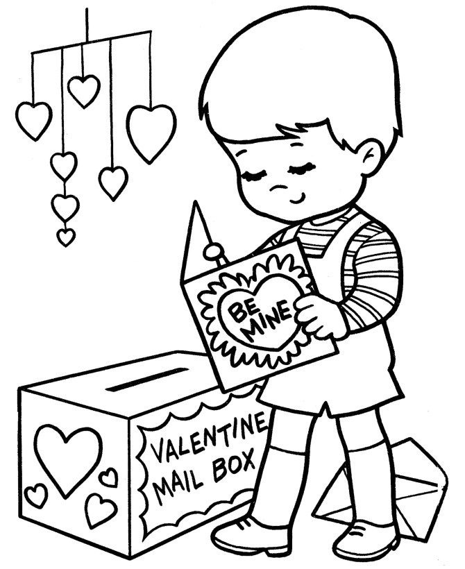 Valentines Coloring Sheets For Kids
 Valentine Coloring Pages Best Coloring Pages For Kids