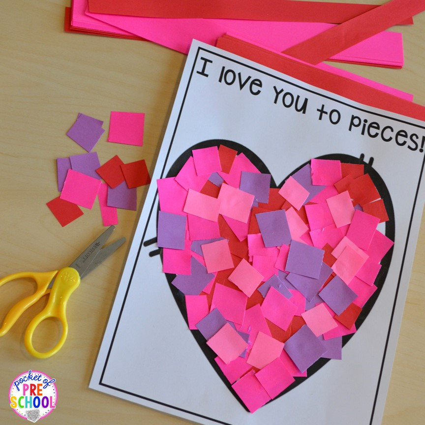 Best ideas about Valentines Craft Ideas For Preschoolers
. Save or Pin Valentine s Day Themed Centers and Activities Pocket of Now.