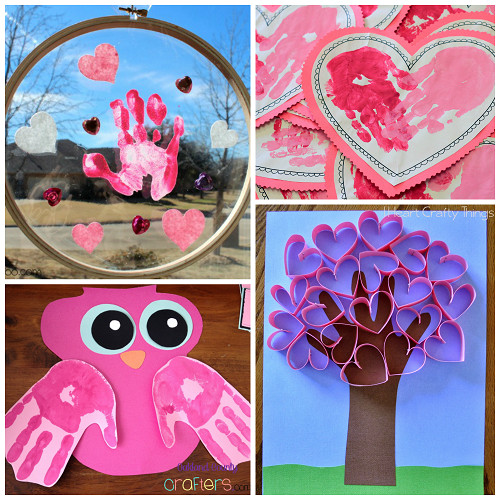 Best ideas about Valentines Craft Ideas For Preschoolers
. Save or Pin Valentine s Day Handprint Craft & Card Ideas Crafty Morning Now.