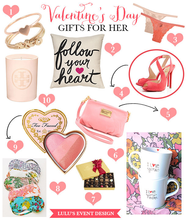 Valentines Gift Ideas For Her
 Valentine s Day Gift Ideas for Her • DIY Weddings Magazine