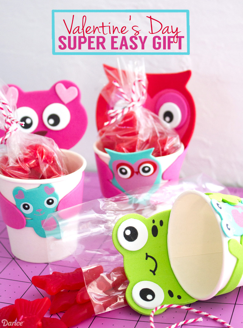 Best ideas about Valentines Gift Ideas For Toddlers
. Save or Pin DIY Valentine Gift for Kids Paper Cup Kits Darice Now.