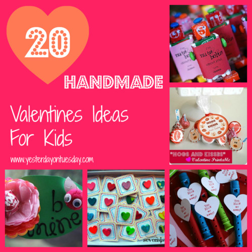 Best ideas about Valentines Gift Ideas For Toddlers
. Save or Pin 20 Handmade Valentines for Kids Now.